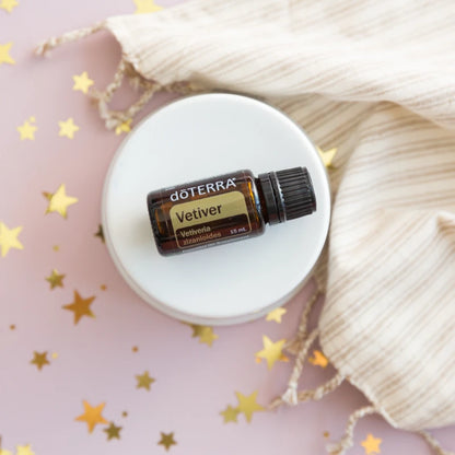 Vetiver – Aceite esencial 100% puro de doTERRA (15 mL)