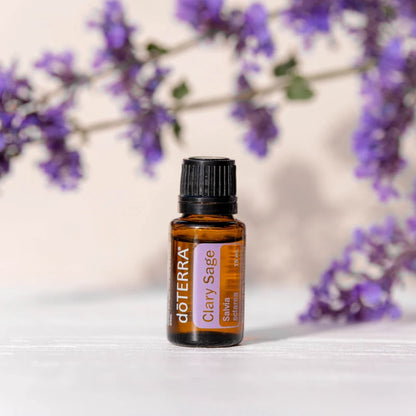 Salvia (Clary Sage) – Aceite Esencial Puro (15 mL)