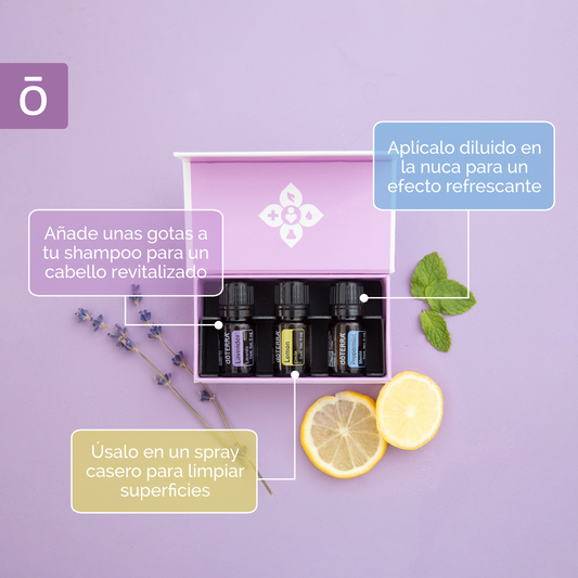 Kit de Introducción doterra - Limón / Lavanda / Menta 5ml