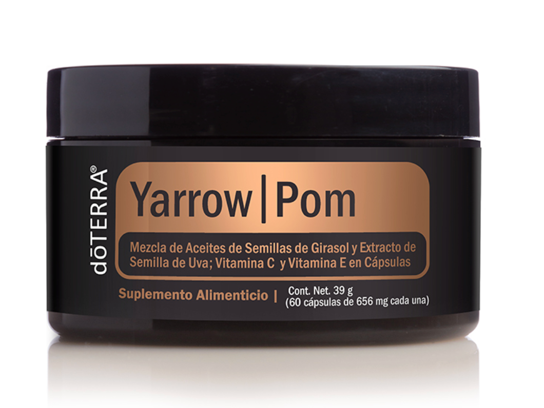 Cápsulas Yarrow|POM – Suplemento Celular y Hormonal (30 cápsulas)